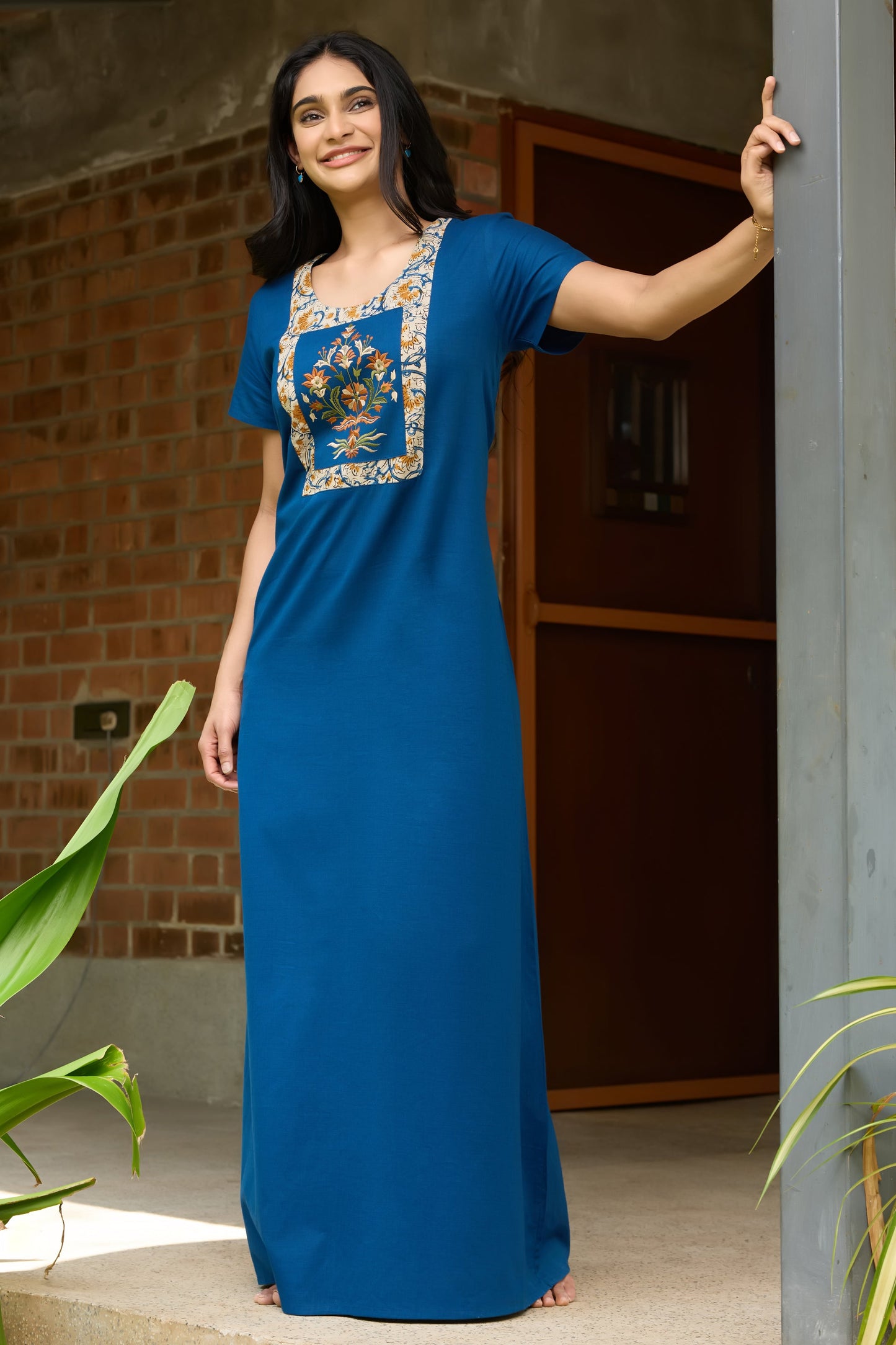 Blue Kalamkari