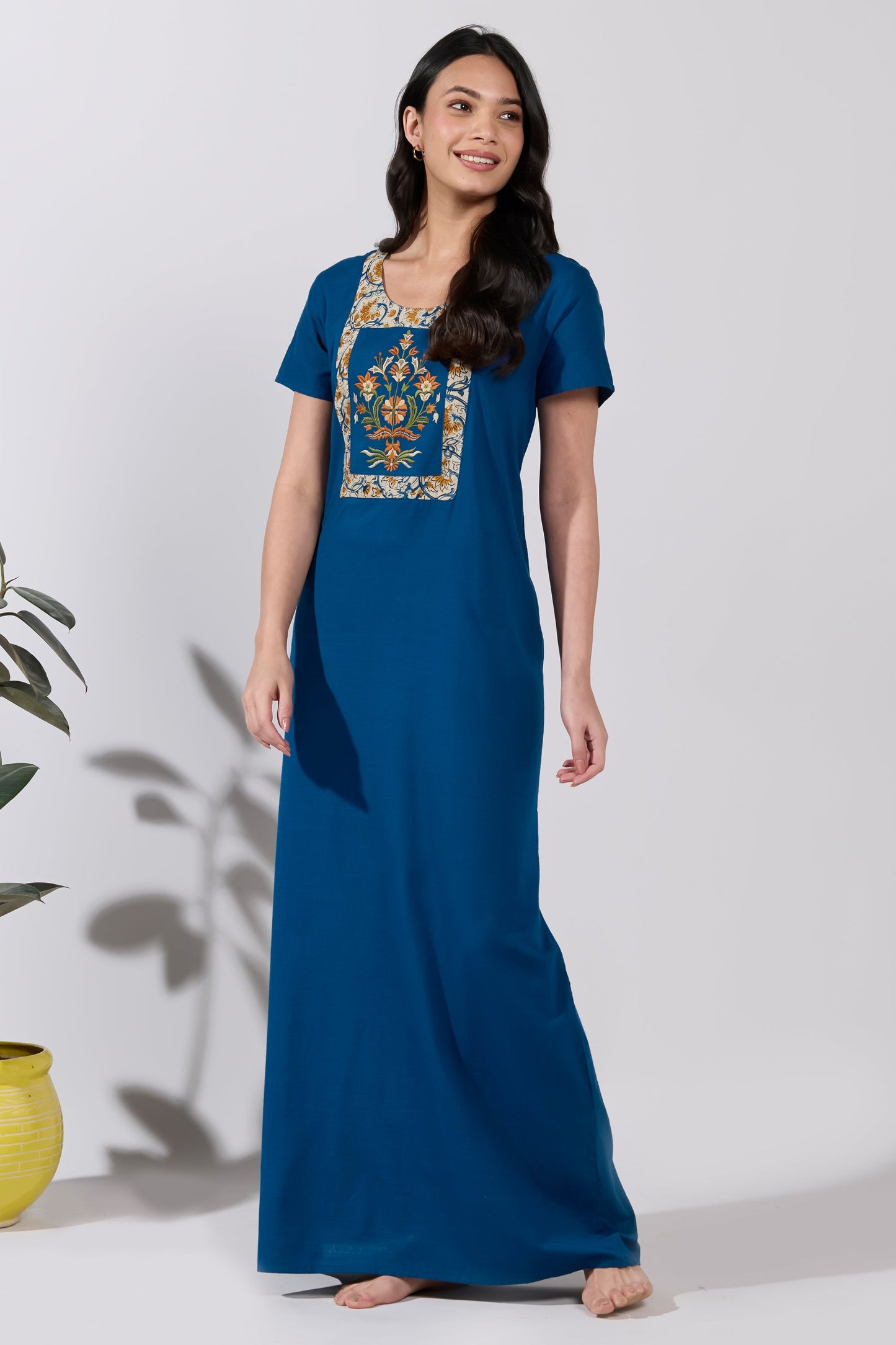 Blue Kalamkari