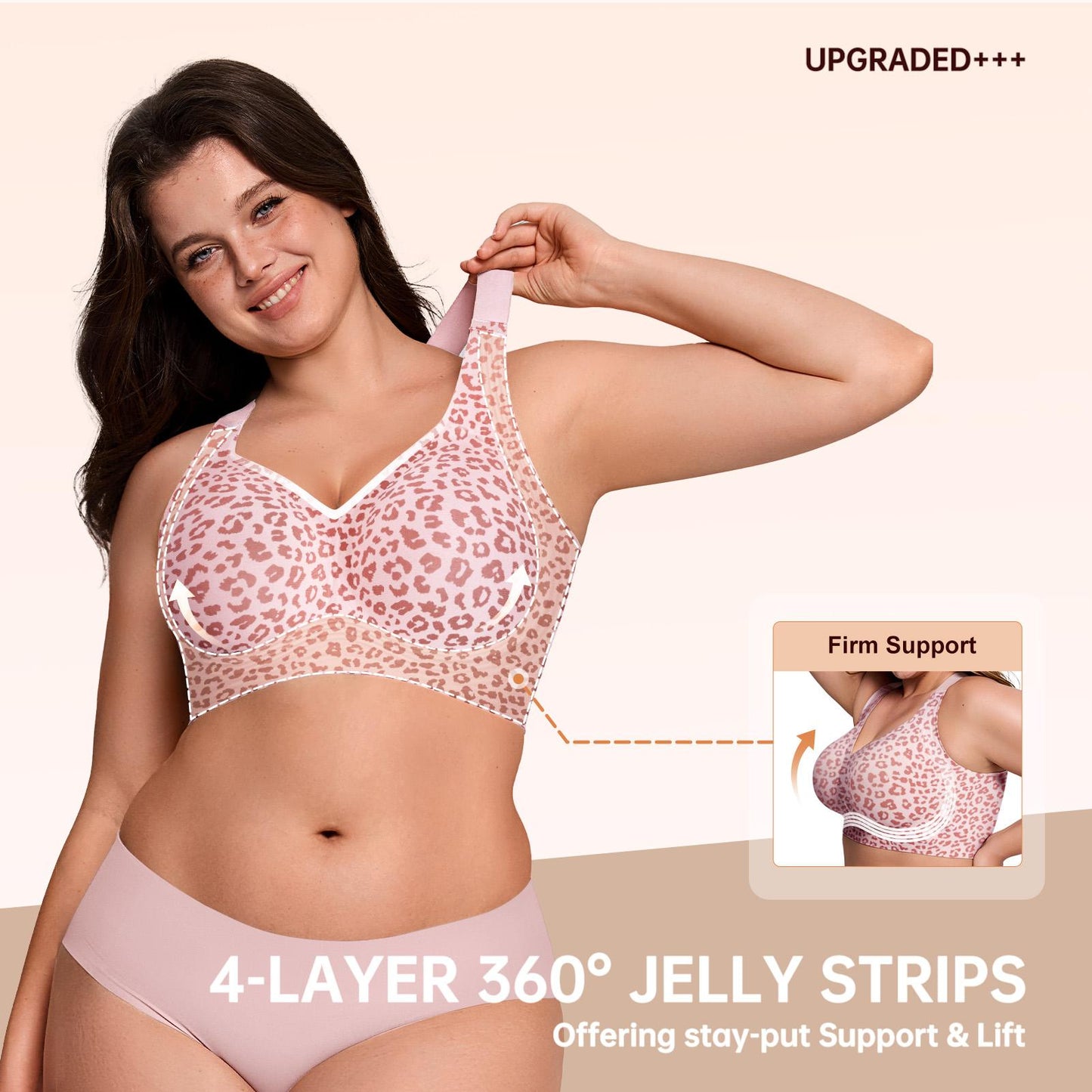 Jelly Wirefree Full Coverage Bra