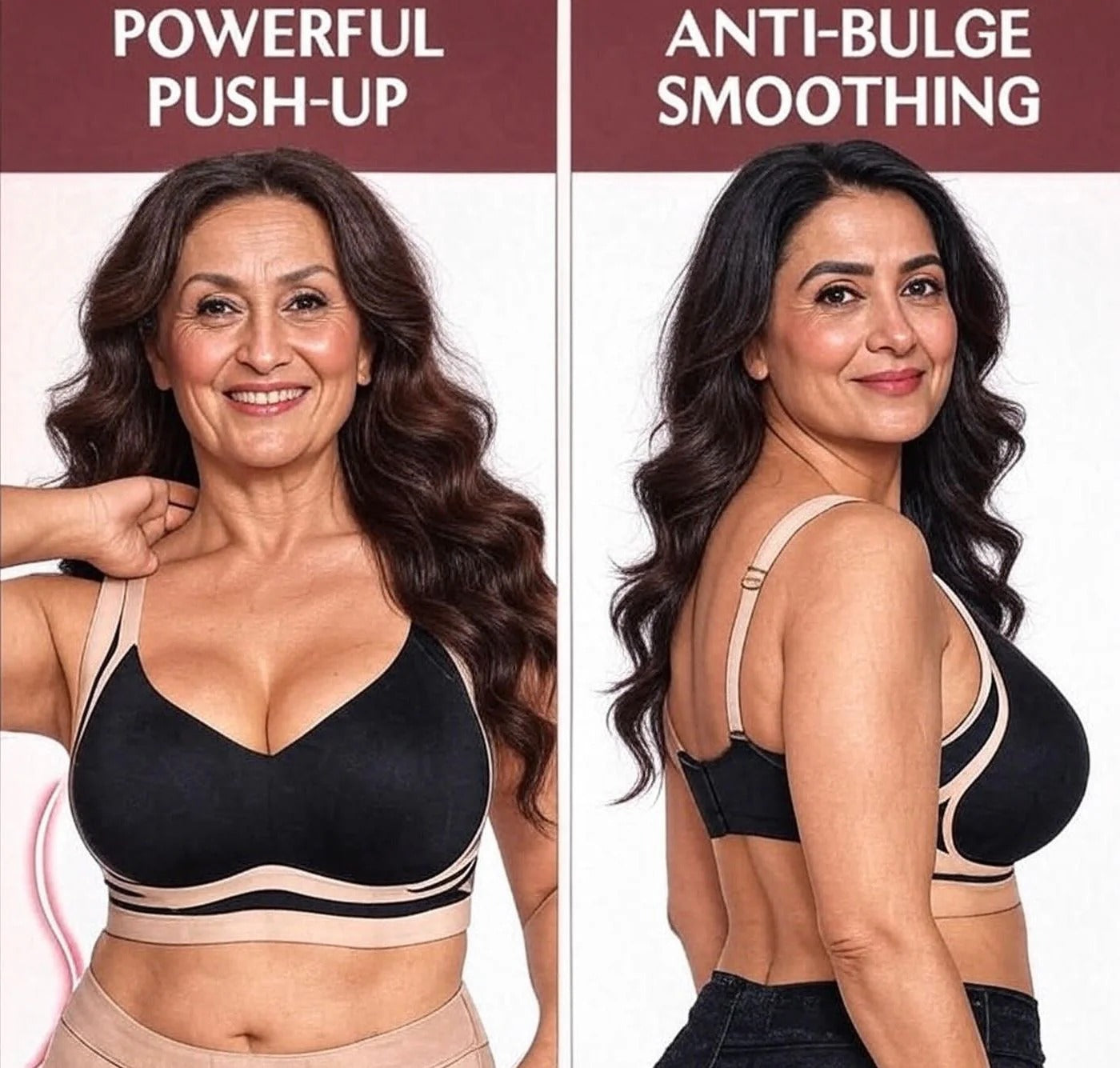 Airlift anti sagging bra